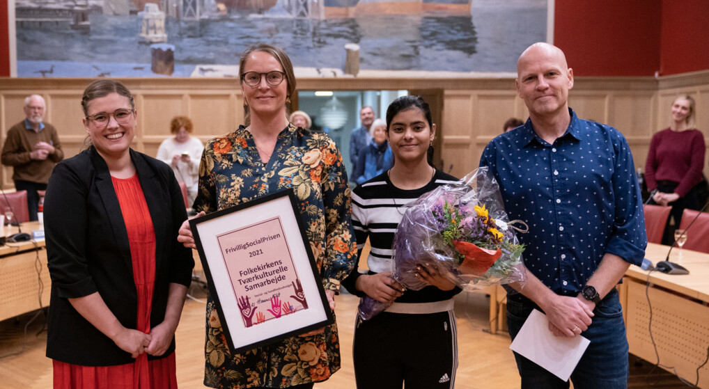 Prisoverrækkelse på Svendborg Rådhus