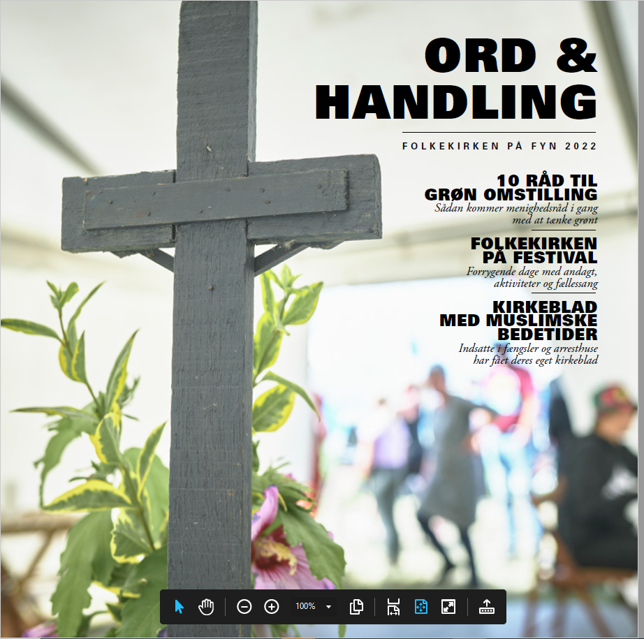 Forsiden af Stiftsbog 2022