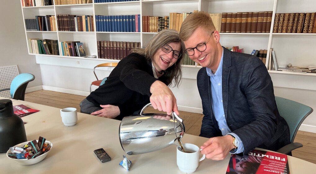 Sognepræsterne Inger Solveig Nissen og Nicolai Røge