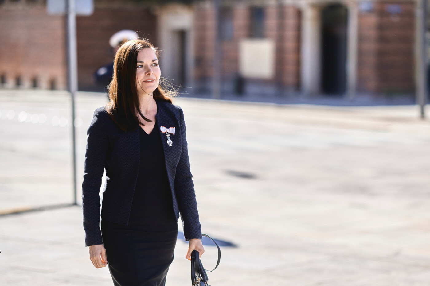 Kirkeministeren ankommer foto Lasse Skov.jpg