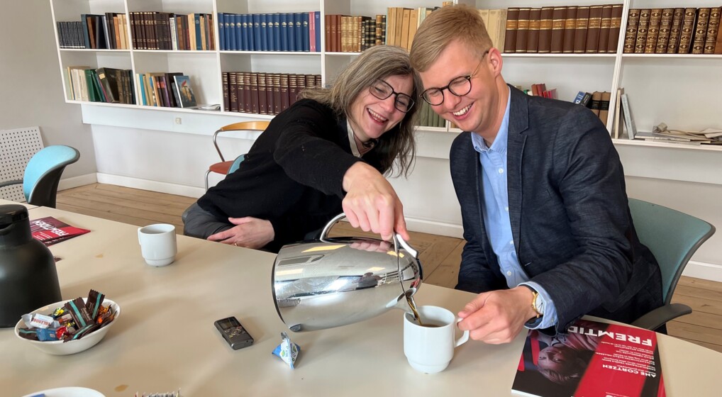 Sognepræsterne Inger Solveig Nissen og Nicolai Røge